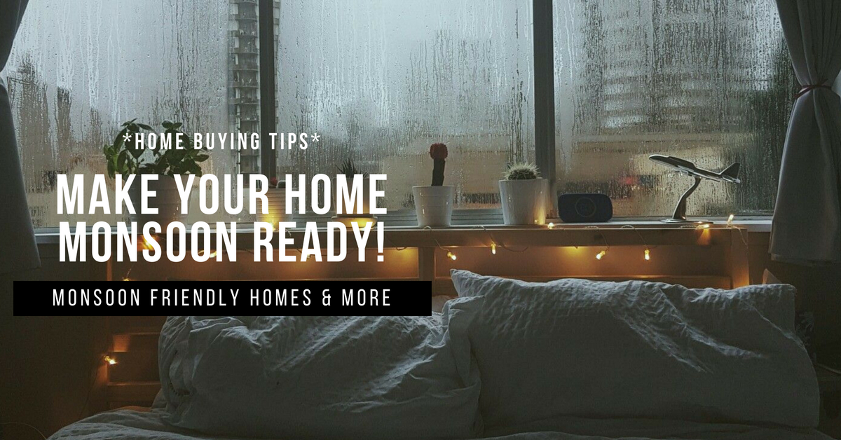 new residential property in Ahmedabad, monsoon ready homes, precautions in rains, home decor